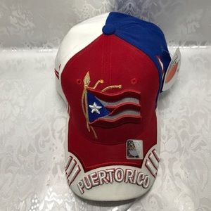 Puerto Rico Flag Baseball Cap
